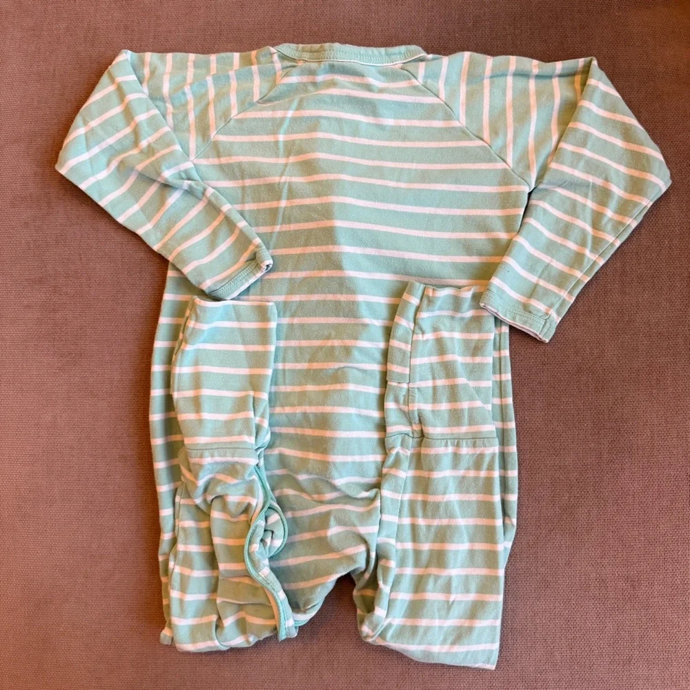 👶 Bundle: 3 Bonds Wondersuit Two-Way Zip Onesies w/ Foot Cuffs | 18-24M / Sz 2 - Picture 6 of 10